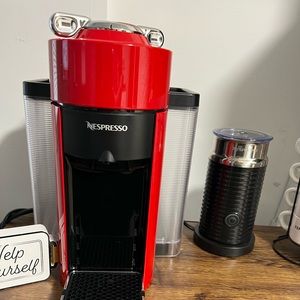 Nespresso Vertuo with Aeroccino